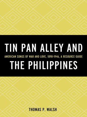 cover image of Tin Pan Alley and the Philippines